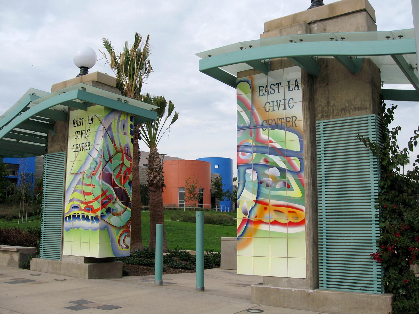 East LA Civic Center: A History by artist Roberto Delgado.